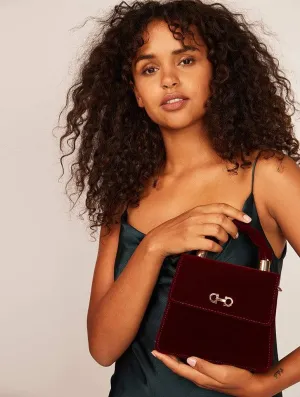 Alix Burgundy Tote Bag