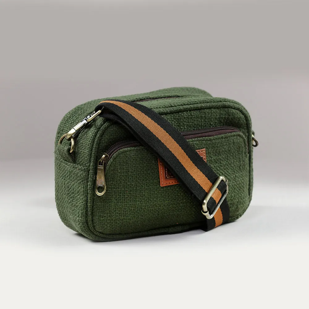 Basil Three Pocket Sling Bag