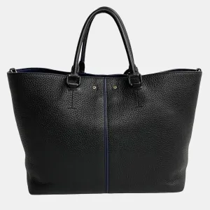 Black Leather Pernelle Tote Bag