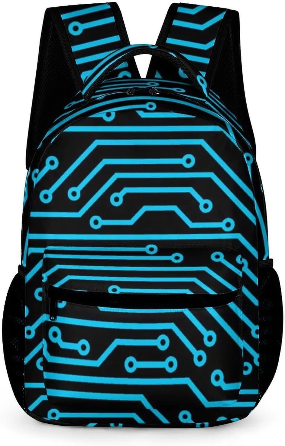 Circuit Board Travel Backpack Shoulders Rucksack Lightweight Daypack for Work Office