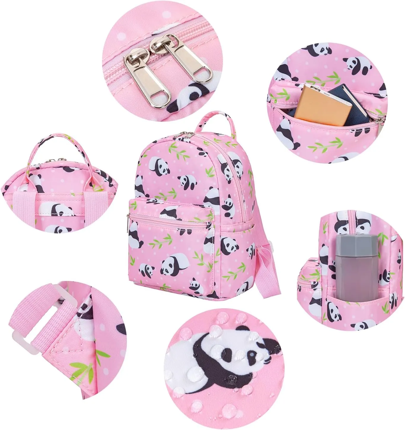 Cute mini pack bag backpack for grils children and adult (panda)