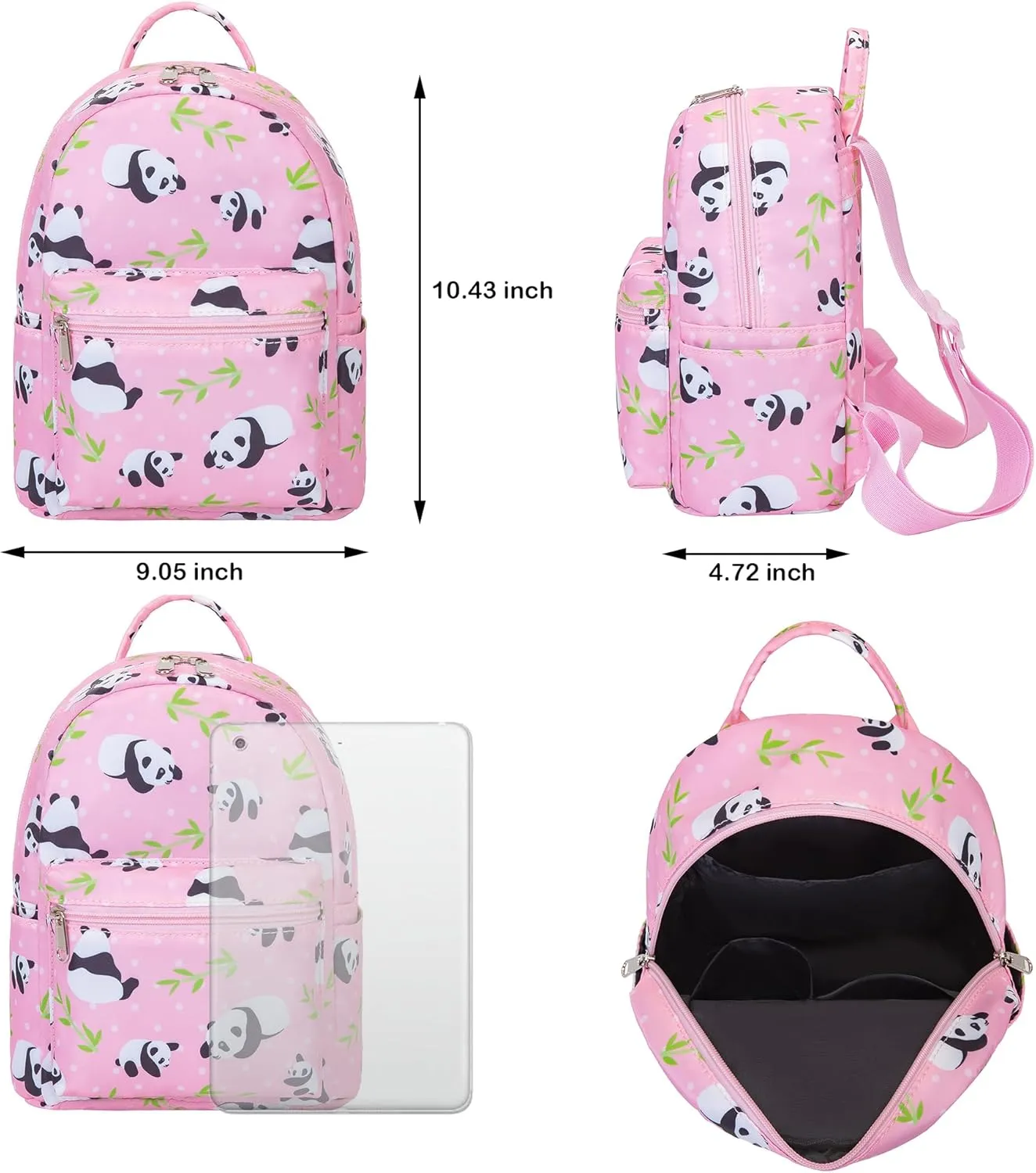 Cute mini pack bag backpack for grils children and adult (panda)