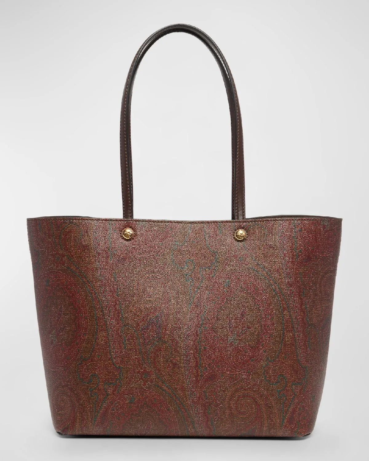 Essential Paisley-Print Shopping Tote Bag