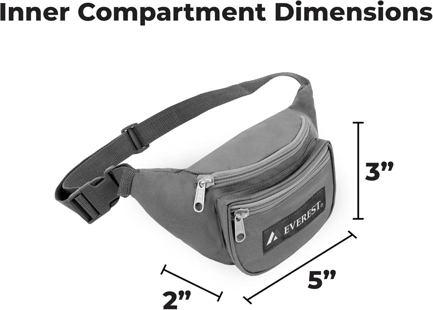 Everest Signature Waist Pack - Junior, Turquoise, One Size