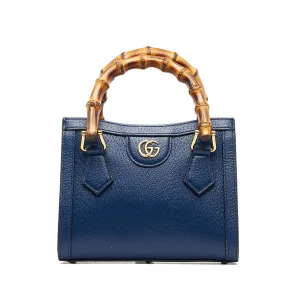 Gucci Bamboo Diana Mini Blue