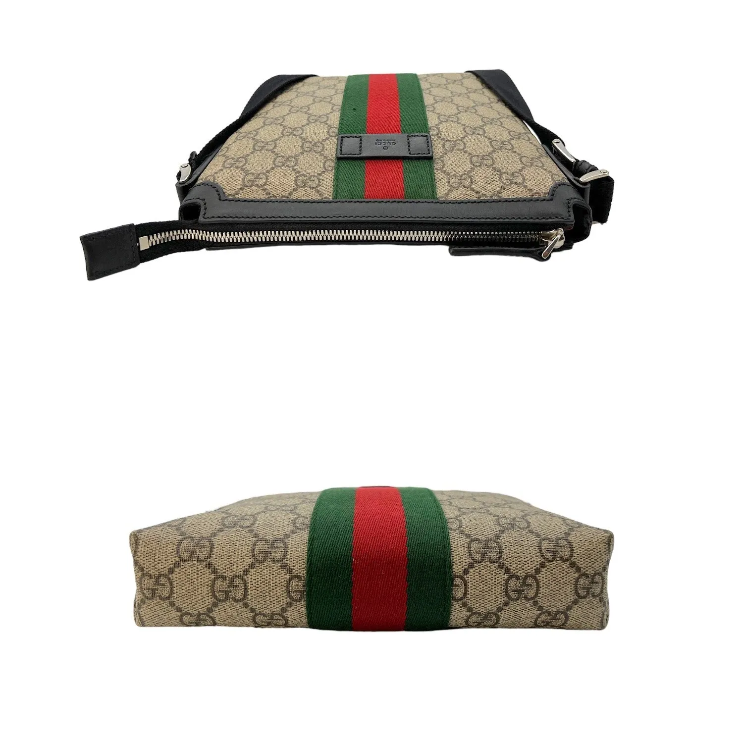 Gucci GG Canvas Web Messenger Bag