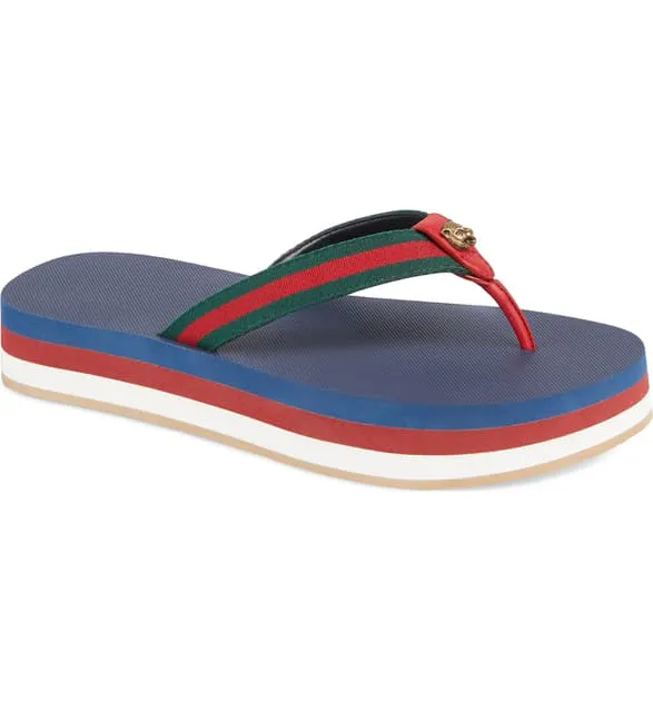 Gucci New Bedlam Flip Flop
