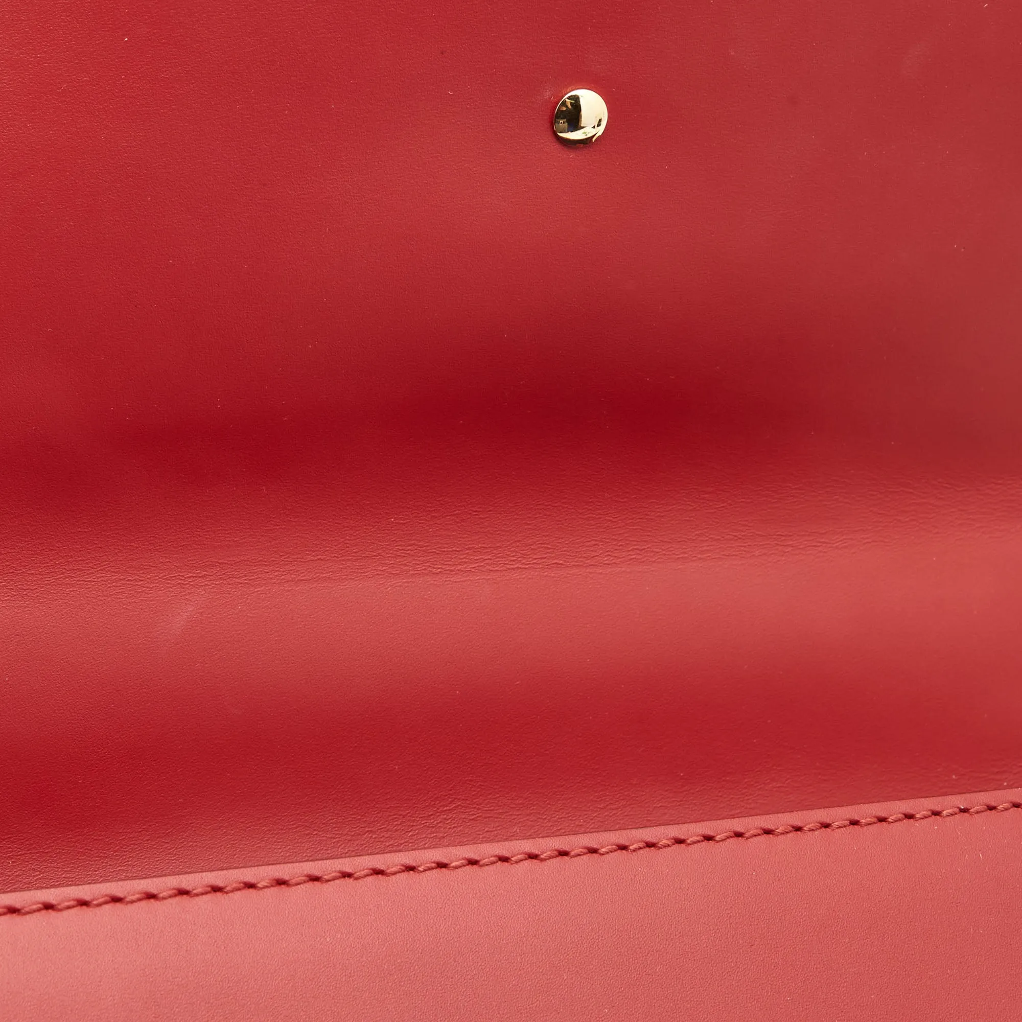 Gucci Red Leather Small Web Sylvie Shoulder Bag