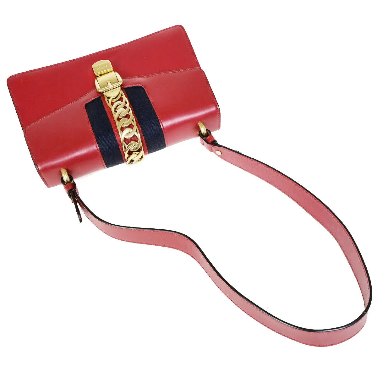 Gucci Sylvie  Leather Shoulder Bag ()