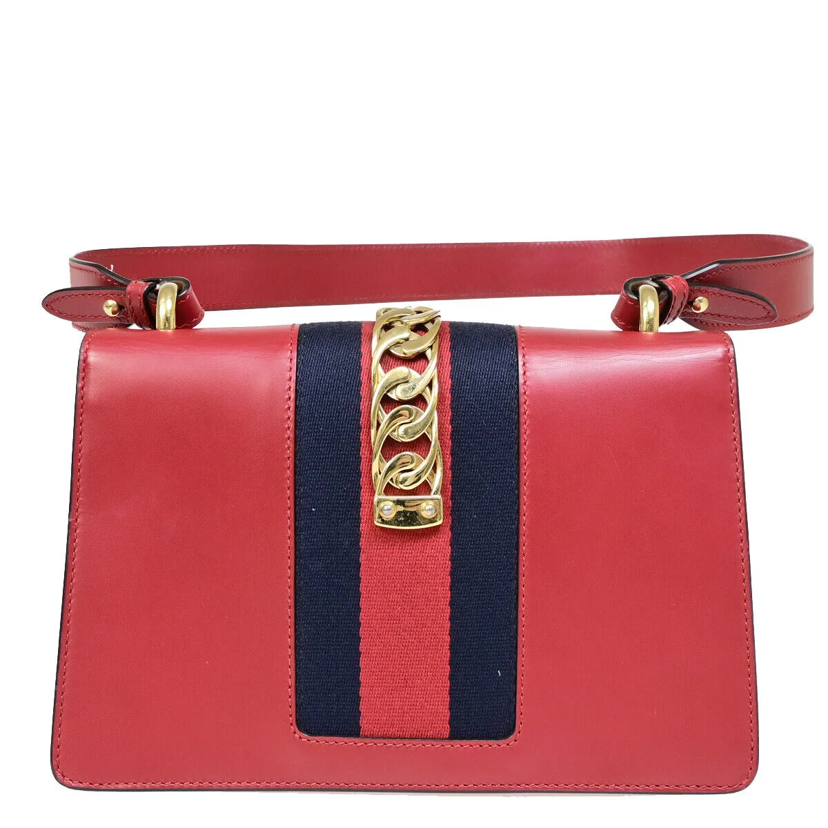 Gucci Sylvie  Leather Shoulder Bag ()