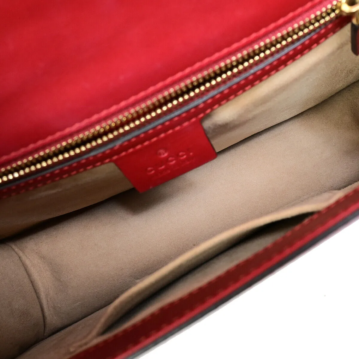 Gucci Sylvie  Leather Shoulder Bag ()