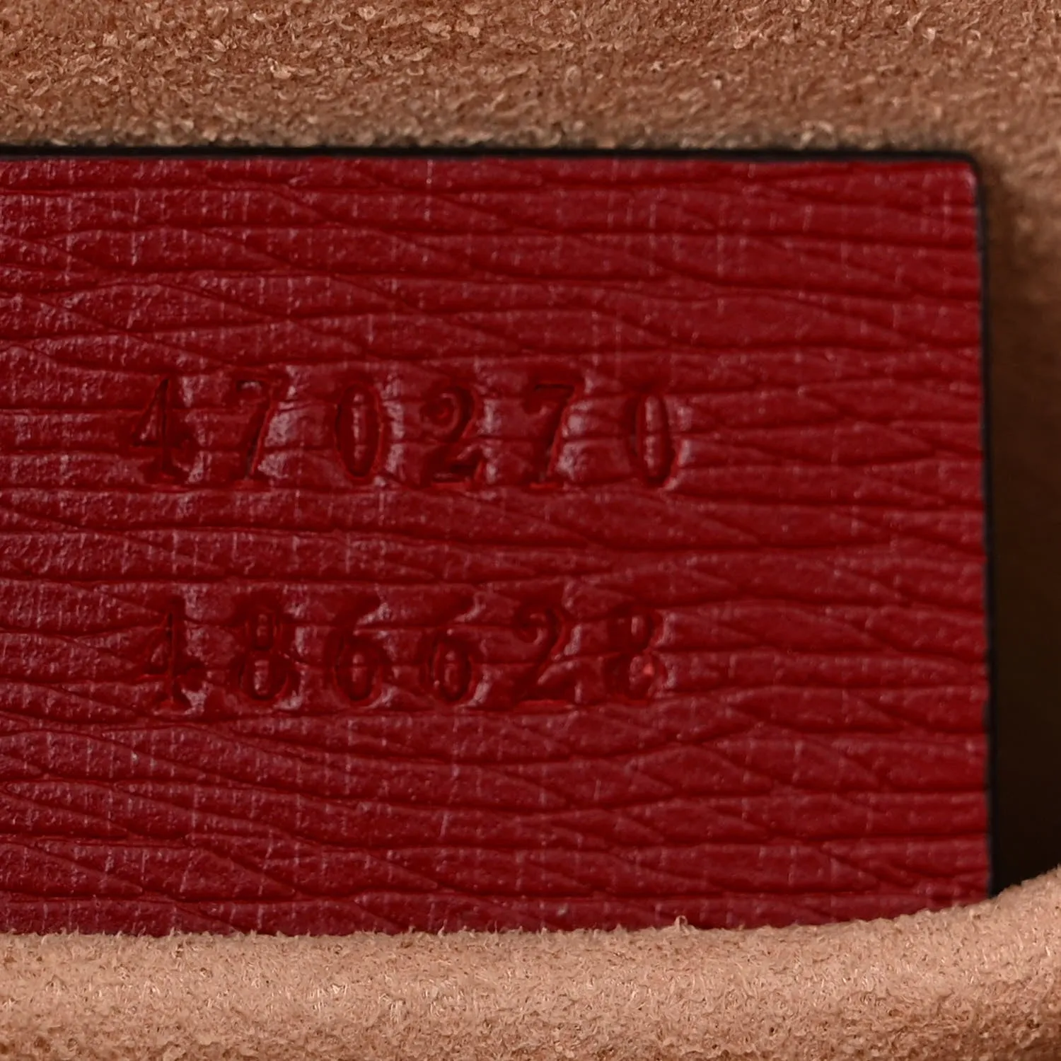 Gucci Textured Calfskin Bee Star Print
