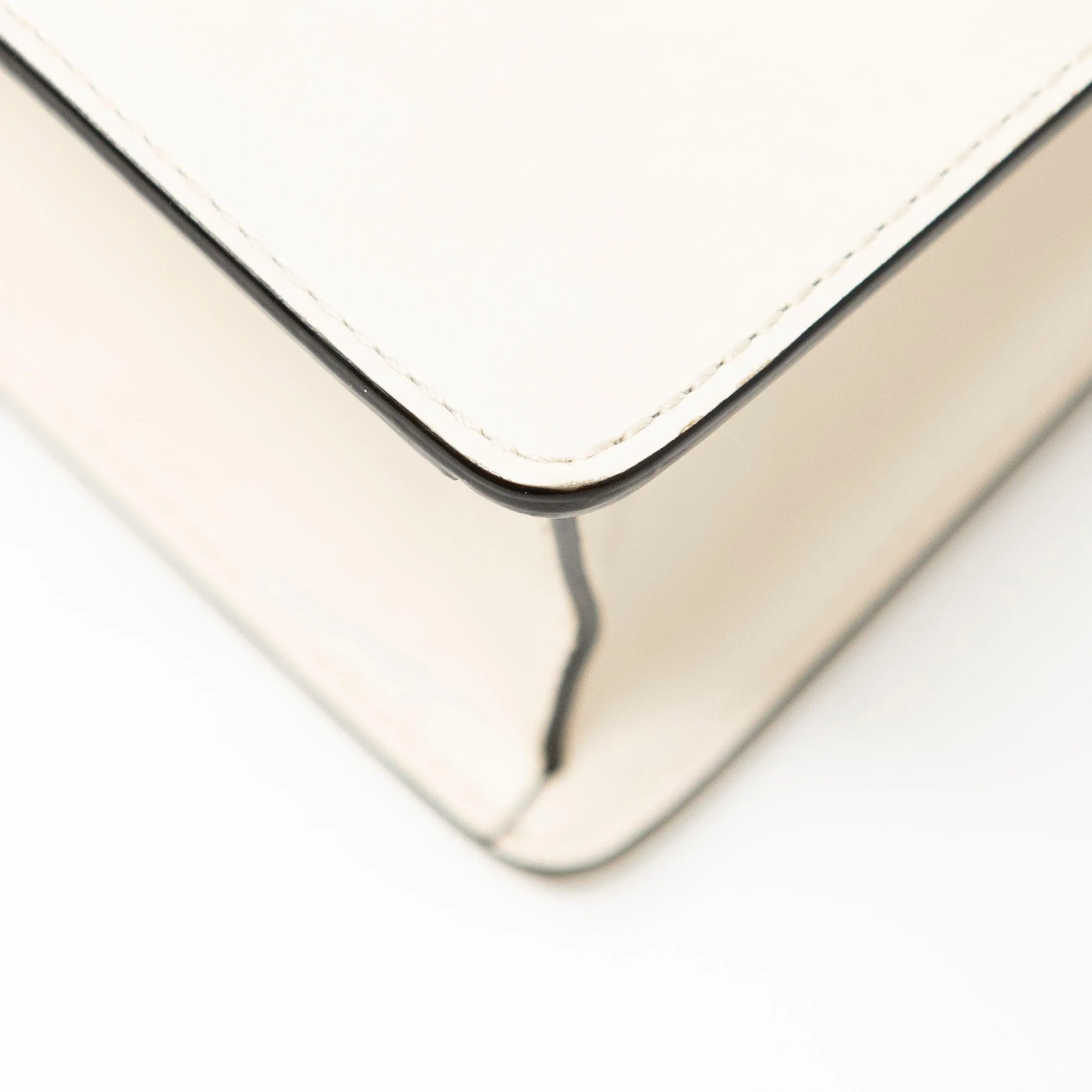 Gucci White Mini Sylvie Bag