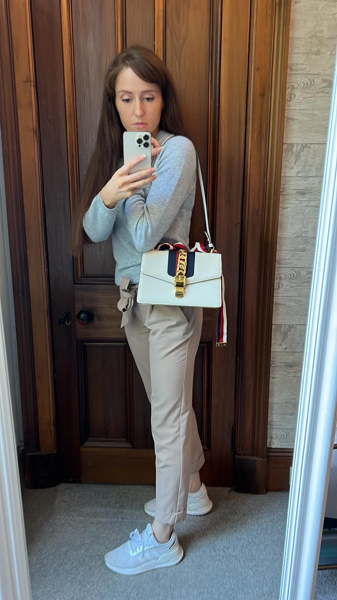 Gucci White Sylvie Small Bag (RRP £1,920)