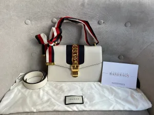 Gucci White Sylvie Small Bag (RRP £1,920)