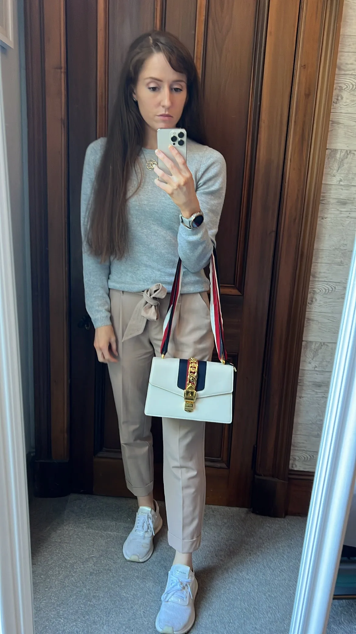 Gucci White Sylvie Small Bag (RRP £1,920)