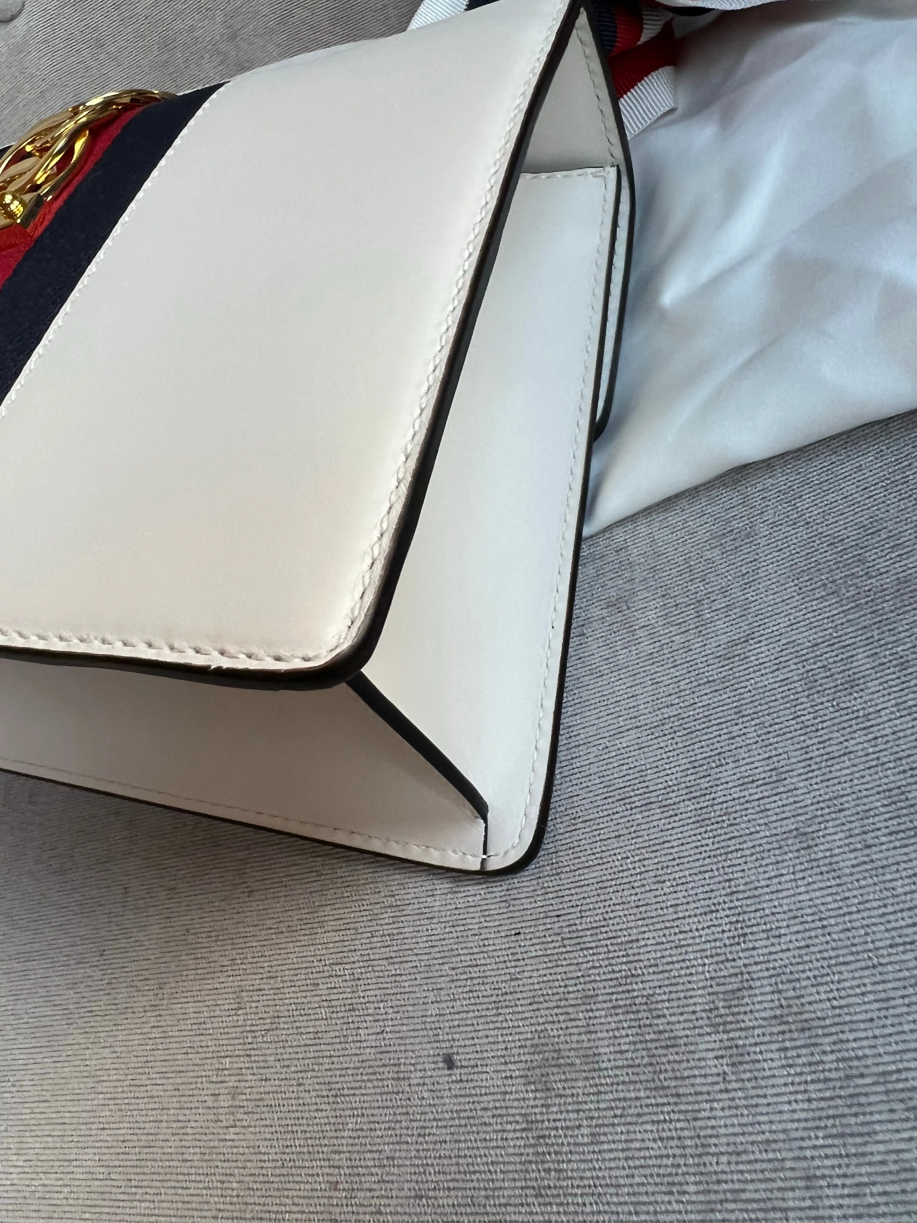 Gucci White Sylvie Small Bag (RRP £1,920)