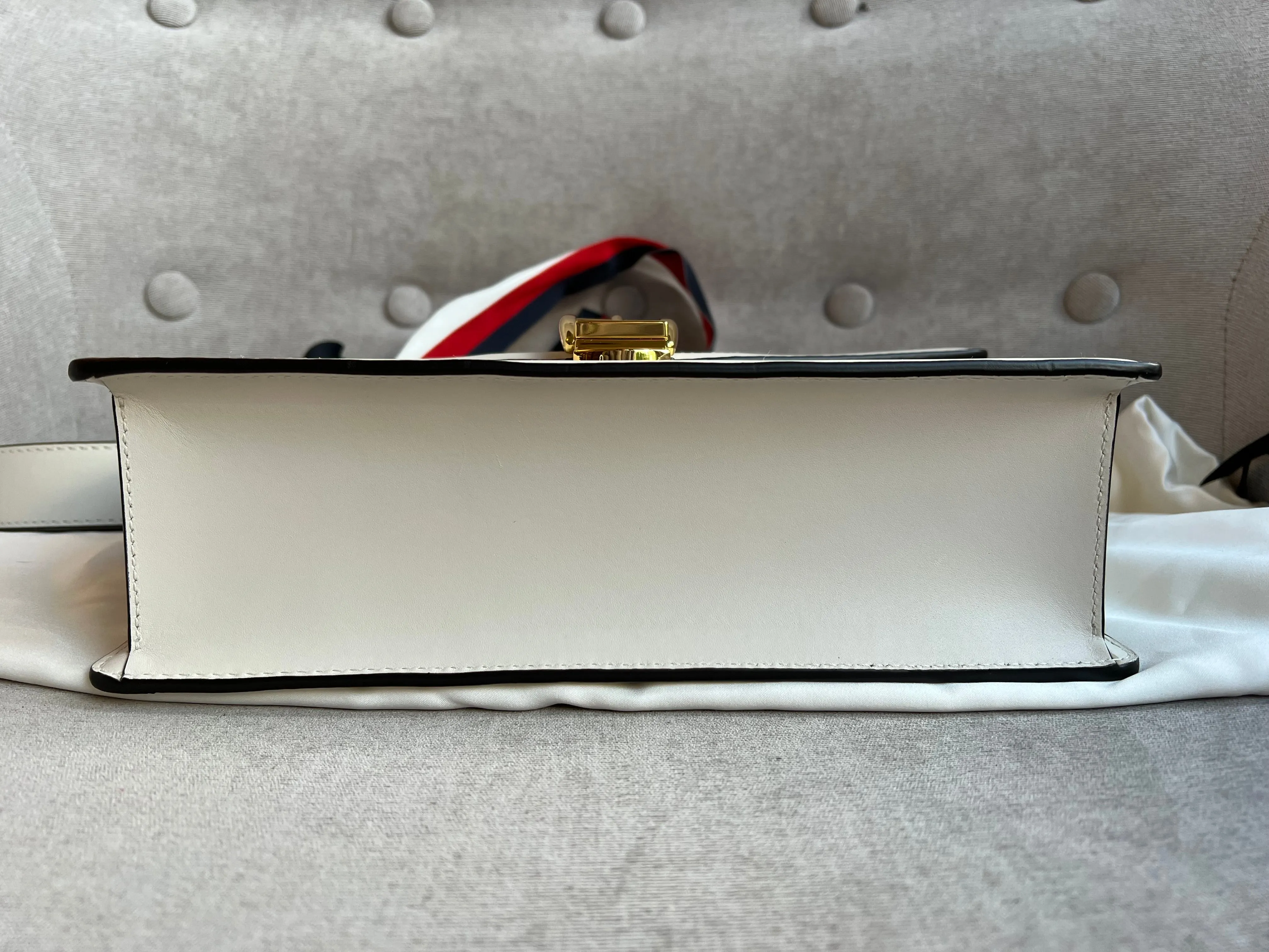 Gucci White Sylvie Small Bag (RRP £1,920)