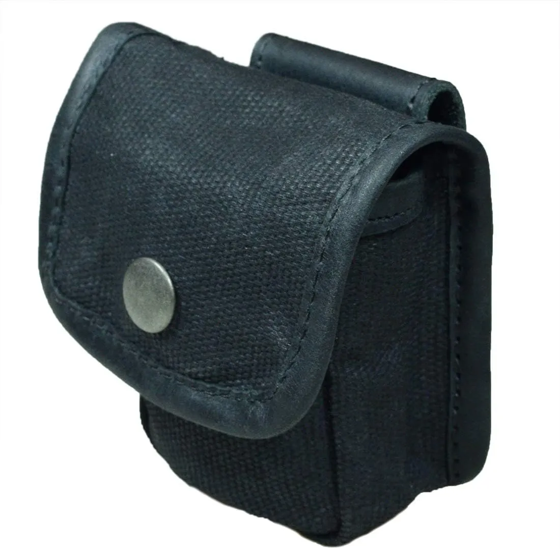 Hide & Drink, Squared Pouch with Belt Loop, Multi-Purpose Hip Bag, Utility Pouch for Hiking, Fishing, Camping and Outdoor Accessories, Waxed Canvas, Handmade