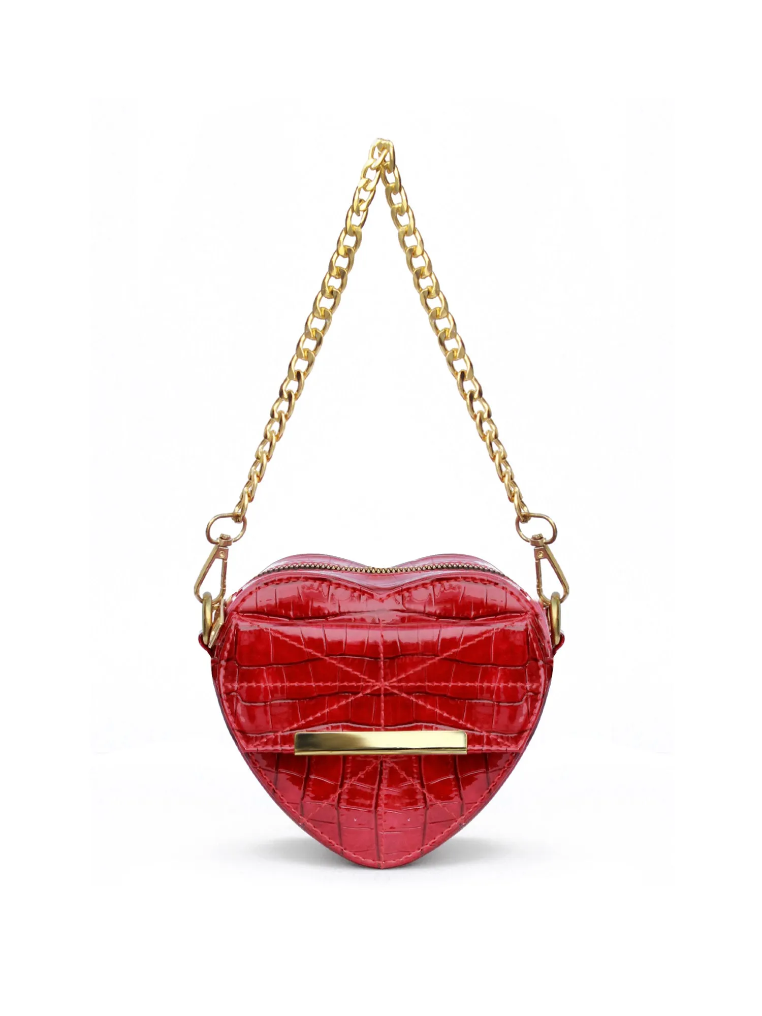 Lovestruck Heart Shaped Red Mini Bag