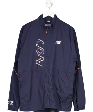 New Balance Blue London Edition Running Jacket UK L