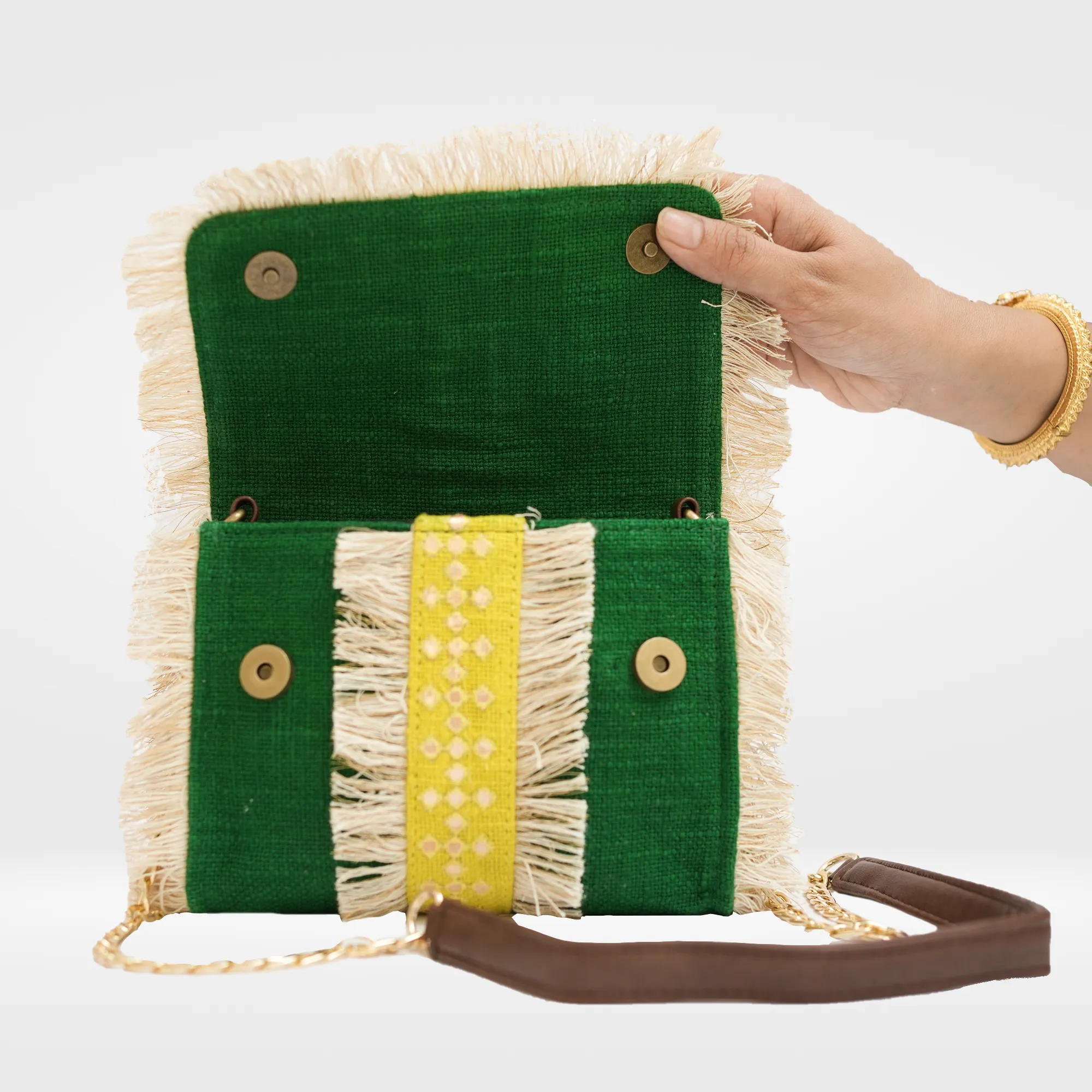 Pine Green Bling Sling