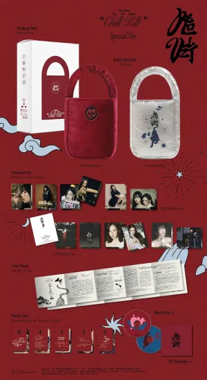 Red Velvet - 3rd Album What A Chill Kill [Bag Ver.] First Press Limited Edition (A ver.)
