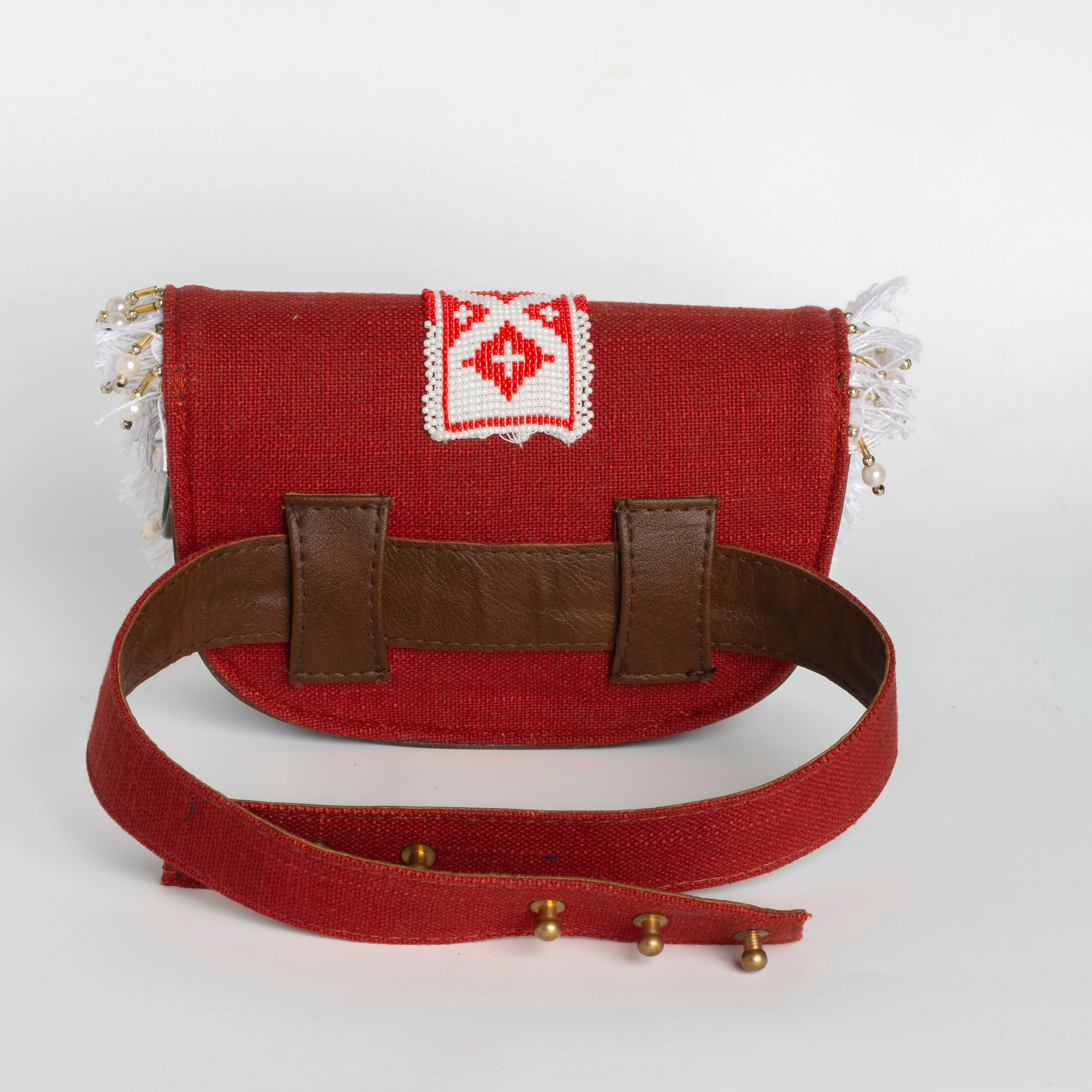 Rustic Red Crescent Affair