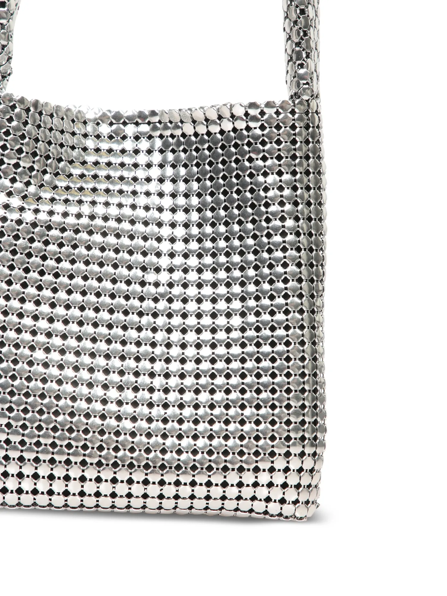 Silver Mini Pixel Bag