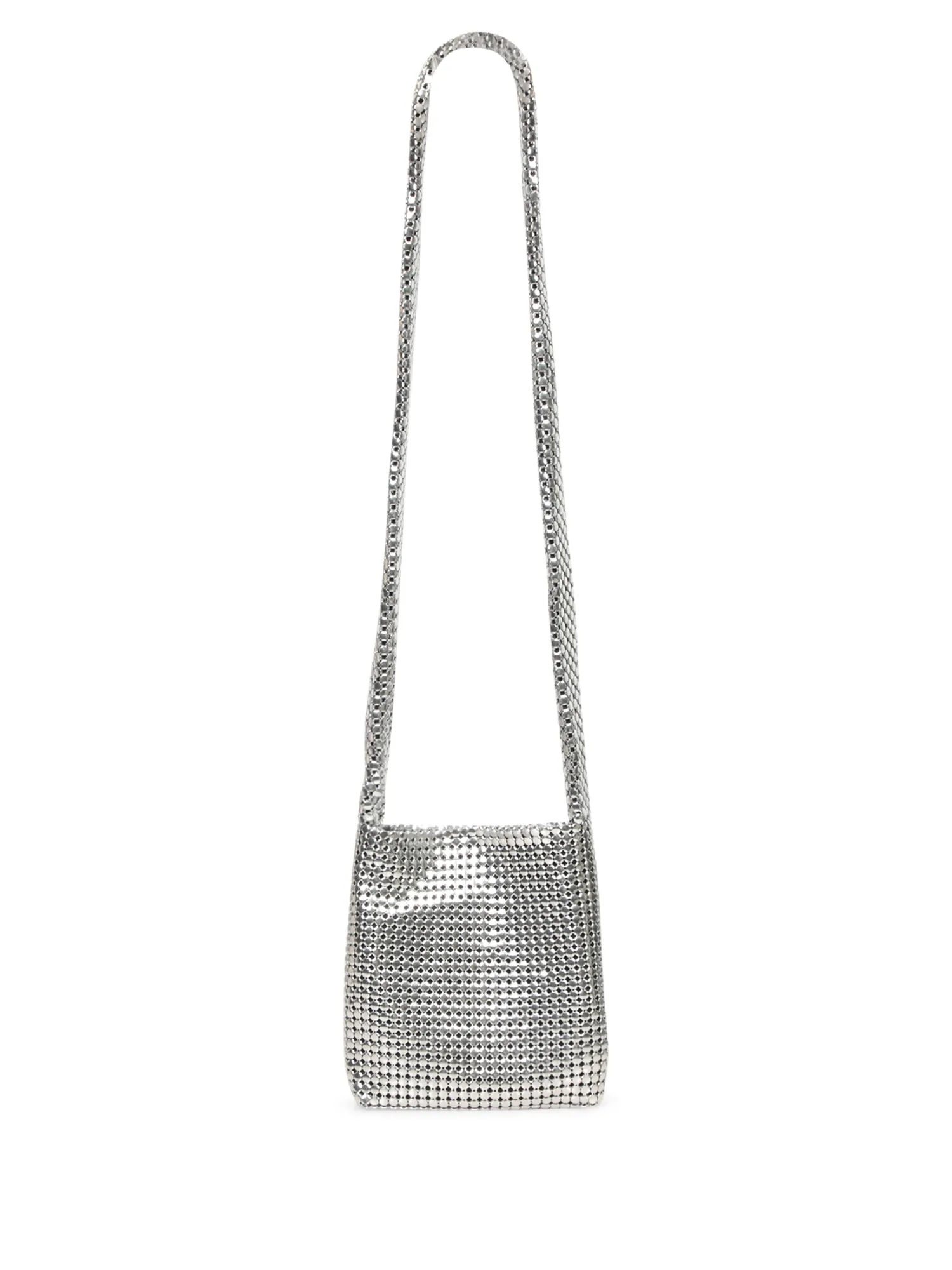 Silver Mini Pixel Bag