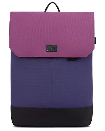 Travel backpack, 15.6 inch 2 in 1 carry-on bag for airplane with USB charging port & laptop compartment, anti theft handbags backpack bag