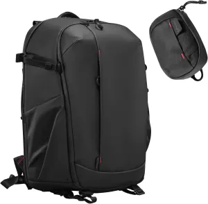 ULANZI BP09 Traker Camera Backpack  22L  Versatile Camera Travel Bag  Quick Access  Well Organized Professional Photography Storage  Shoulder Backpack  for Sony/Nikon DSLR Cameras