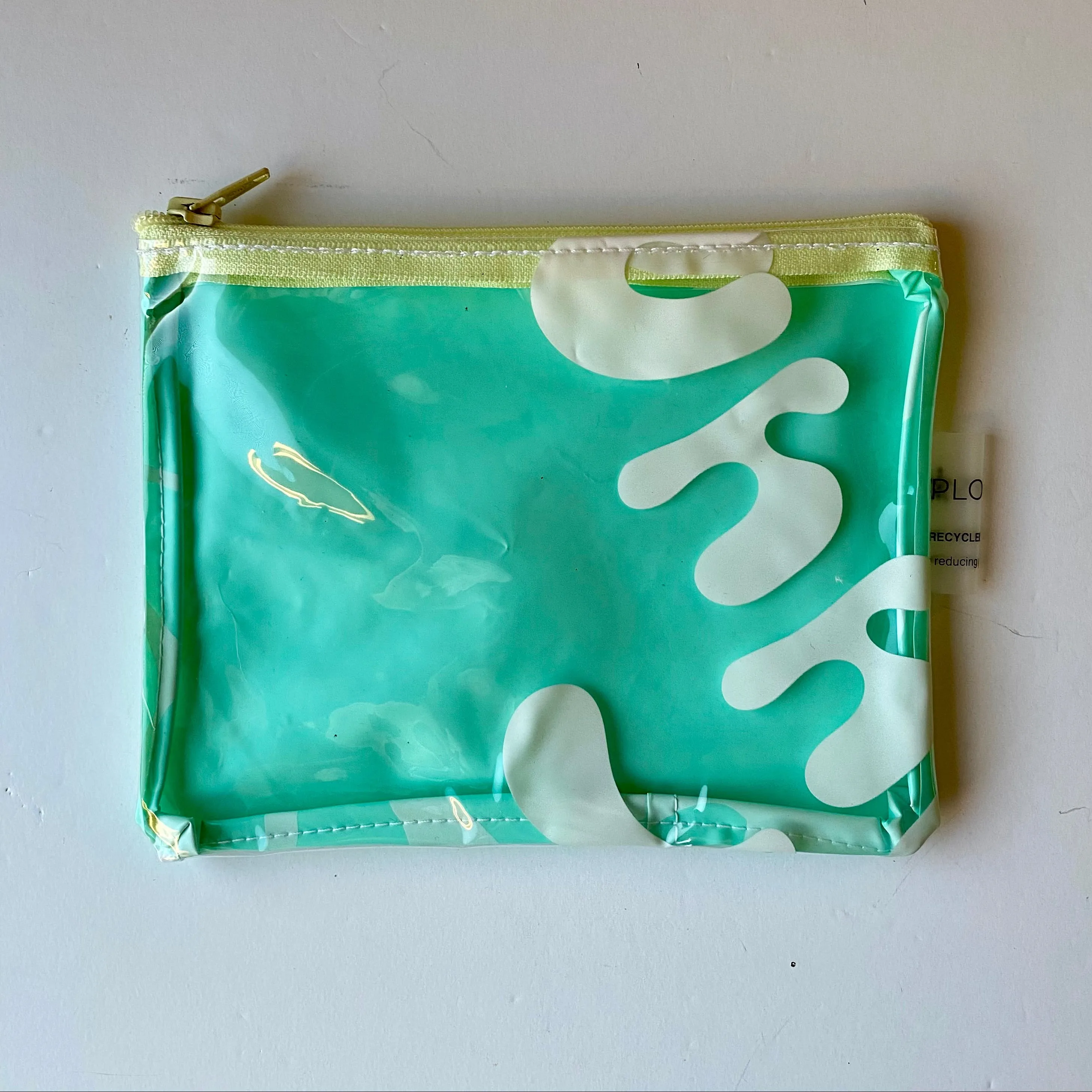 Wet Bag Small, Zippered Pouch, Square Purse - ex inflatables - variety of colours