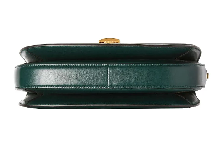 (WMNS) GUCCI Sylvie 1969 Series Single-Shoulder Bag Small-Size Green 601067-1DB0X-3020