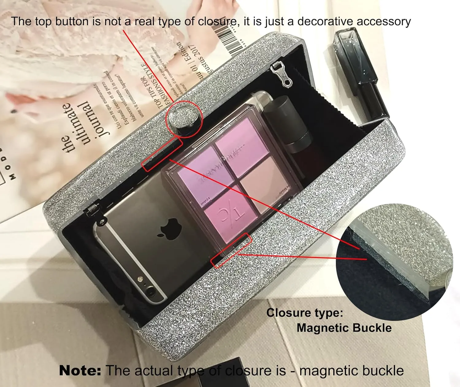 Women Acrylic Clutch Purse Marbled Evening Shoulder Bag for Wedding Cocktail Party Prom